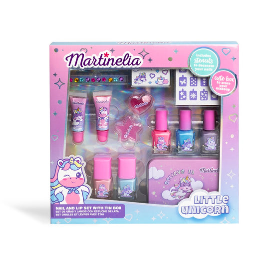 Martinelia Little Unicorn Nail&Lip Set With Tinbox